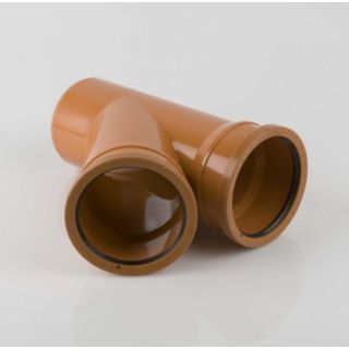 Brett Martin 110mm U/Ground 45 Deg Double Socket Branch B5111