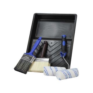 Faithfull Wood Care Paint Brush & Roller Kit, 6 Piece FAIRKITWOOD