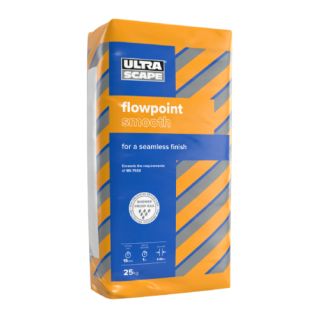 Ultrascape Flowpoint Rapid Set Flowable Grout 25Kg Smooth Natural grey