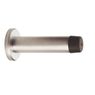 AZ21SC Doorstop Satin Chrome Cylinder with Rose
