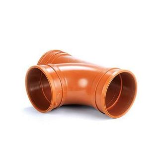 150mm 90* Polysewer Triple     Socket Equal Junction PS623