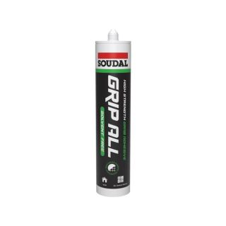 Soudal Grip All  Solvent Free Grab Adhesive WHITE 310ml 152665