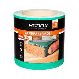 Fine Green Sand Paper Roll 115mm x 10mtr 120 Grit 231823