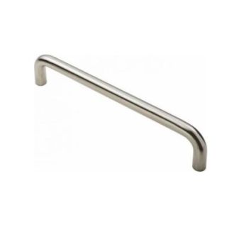 D Pull Handle 300mm x 19mm dia Bolt Through CSD1300SSS