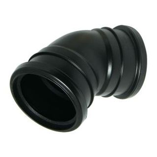 Brett Martin110mm Black Single Socket Soil Bend 135 Deg BS422B