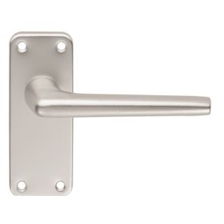 Aluminium Lever Latch on Backplate SAA22/BP