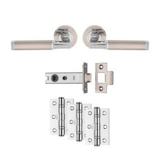 GK4004SNCP Thumb Turn & Release Satin / Polished Chrome