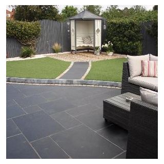 Carbon Black Limestone            Hand Cut  Project Pack 18.9m2