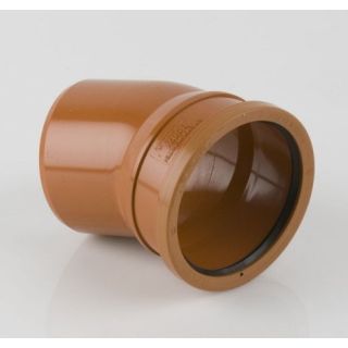 Brett Martin 110mm U/Ground 22.5 Deg Single Socket Bend B5071