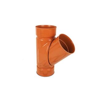 225mm 45* Polysewer Triple     Socket Equal Junction PS1005