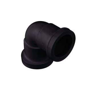 Brett Martin 40mm Black Push Fit Waste 90° Knuckle Bend W927B