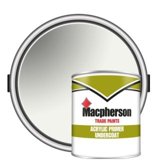 Macpherson Acrylic Primer Undercoat 1ltr White