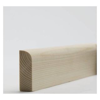 19 x 75 mm Pencil Round Skirting