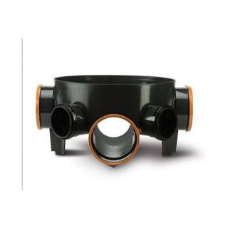 460mm Dia 150mm Channel        Polysewer Chamber Base PS670