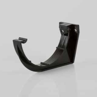 Brett Martin 112mm Black Half Round Gutter Fascia Bracket BR043B