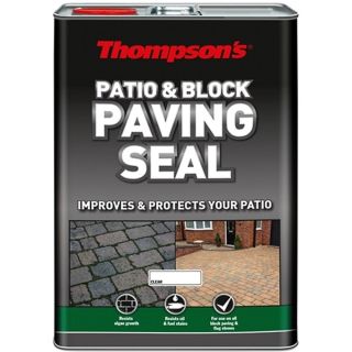 Thompson Patio & Block Paving Seal 36313 5ltr Satin Look