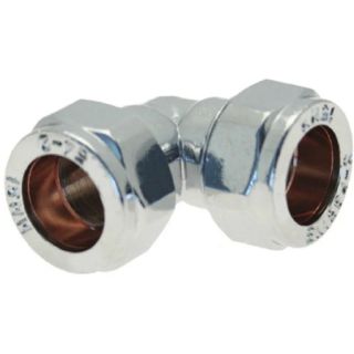 15mm Elbow Chrome Compression 321045