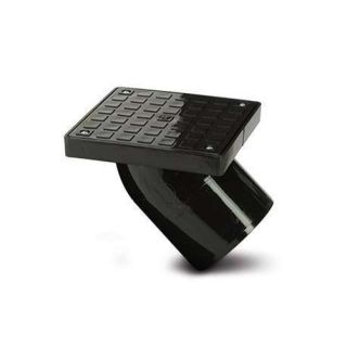 Polypipe 110mm 45 Deg Black Sealed Square Rodding Point  UG522