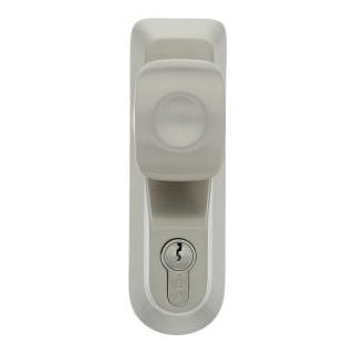 Briton Outside Access Device with Knob 1413.KE.SE Silver
