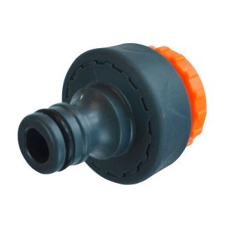 Faithfull Plastic Hose Tap Connector FAIHOSETCBUL