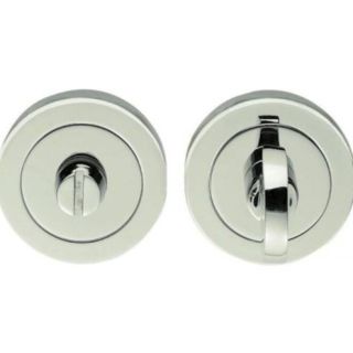 Turn & Release on Round Rose Polished Nickel SZR004PN