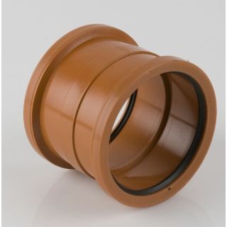 Brett Martin 110mm U/Ground Double Socket Slip Coupler B5001S