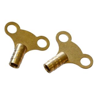 Faithfull Radiator Keys - Brass (Card 2) FAIRADKEY