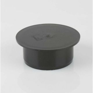 Brett Martin 110mm Black Soil Socket Plug BS439B