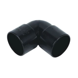 Floplast ABS Solvent Weld 90° Knuckle 40mm 60011112