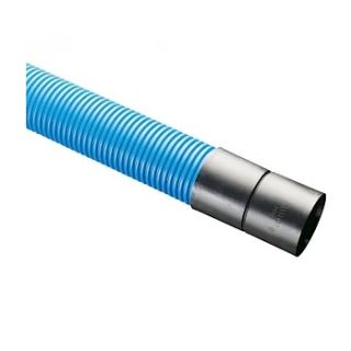 94/110mm Blue Twinwall Duct 6mtr c/w Coupling