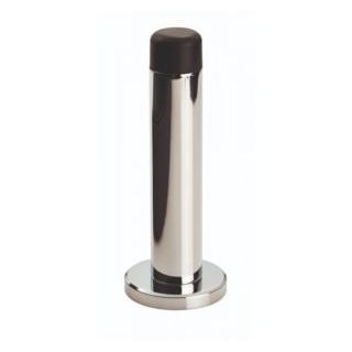 Door Stop Cylinder With Rose AA21CP/BP Polished Chrome