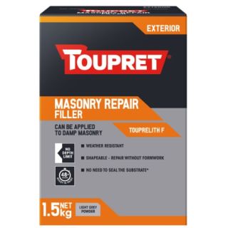 Toupret Exterior Masonry Repair Filler 1.5kg TTTHR01.5GB (8)