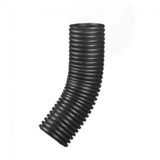 150/178 Black Twinwall 45* Duct Bend