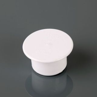 Brett Martin 32mm White Push Fit Socket Plug W904W