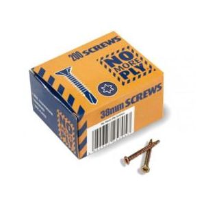 38mm No More Ply Self Drilling Screws Box Of 200 (8)