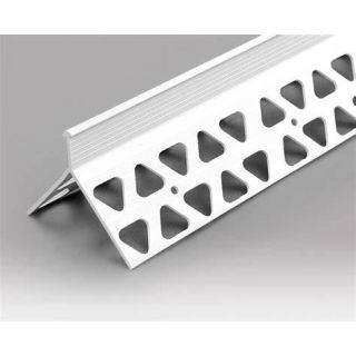 10mm White Plastic Angle Bead 2.5mtr (34)  P2.5AB10W