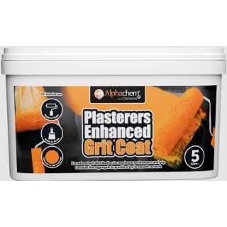 Alphachem Plasterers Grit Coat 5Kg X3GRIT5