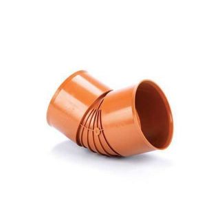 150mm Polysewer D/Soc 45*      Bend PS603