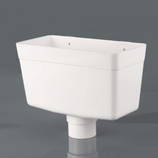 Brett Martin 68mm White Round/Square Hopper BR311A