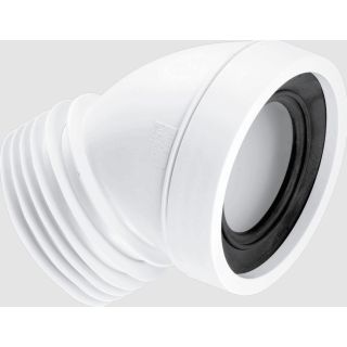 Mcalpine WCCON16 Rigid WC Connector 45° Bend