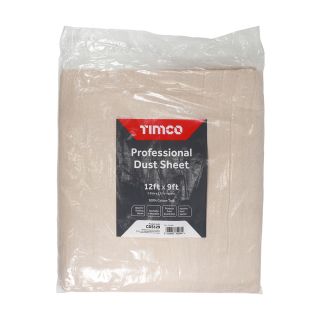Timco Professional Dust Sheet 12ft X 9ft  CDS129