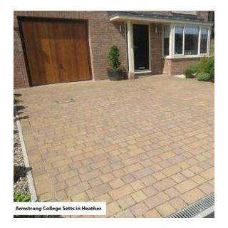 Armstrong 50mm College Setts Heather (7.56m2) (0.63 Layer)