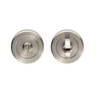Turn & Release on Round Rose Satin Nickel SZR004SN