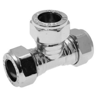 15mm Chrome Tee Compression 321060