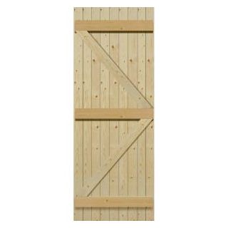 L&B Softwood Batten Door Ext 6'6 x 2'6 PLB6626