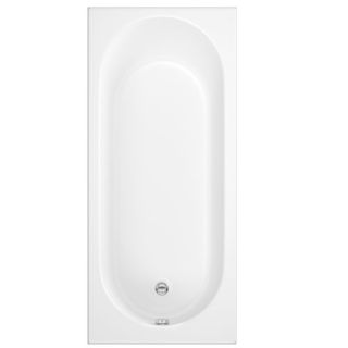 Fresssh Cascade 1600x700 Plain Bath White 2th 5mm 352807WT