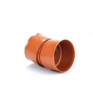 150mm Polysewer D/Soc 15*      Bend PS609