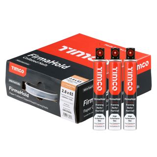 Firmahold Nails & Gas 2.8x63mm Galv Ring (3300) CPLT63G