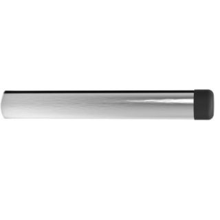 AA122SC 115mm Wall Mounted Cylinder Door Stop (no rose) Satin Chrome