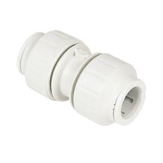 Speedfit Straight Connector White 10mm PEM0410W (10) 70011010
